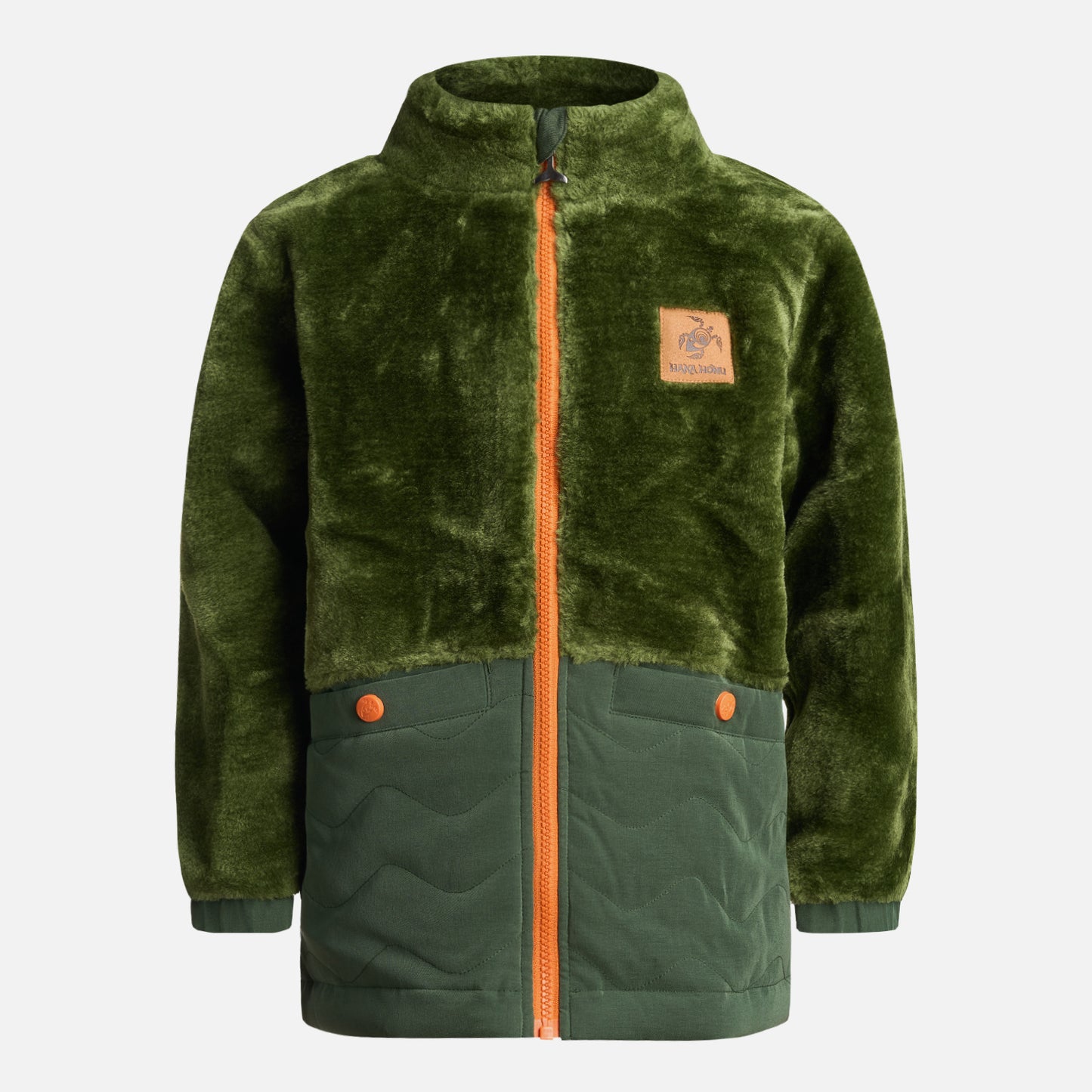 Chaqueta Niño Mini-Noesni Verde Haka Honu