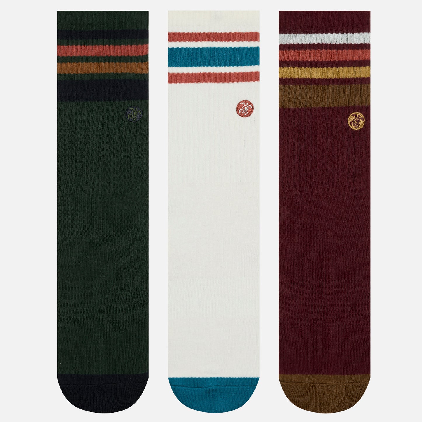 Calcetines Las Tres Puntas Pack Largo Multicolor Haka Honu