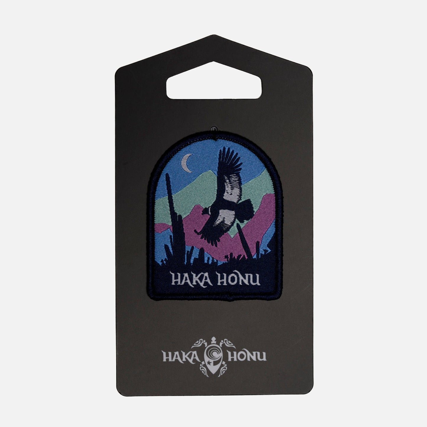 Parche Unisex Woven Patch Haka Honu Morado Haka Honu