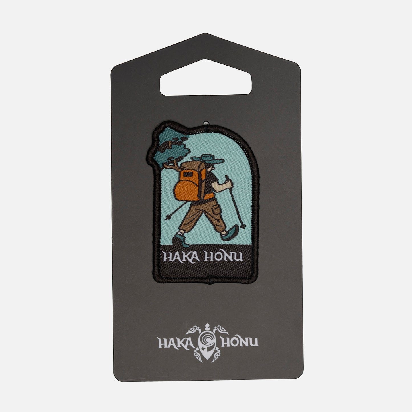 Parche Unisex Woven Patch Haka Honu Verde Haka Honu