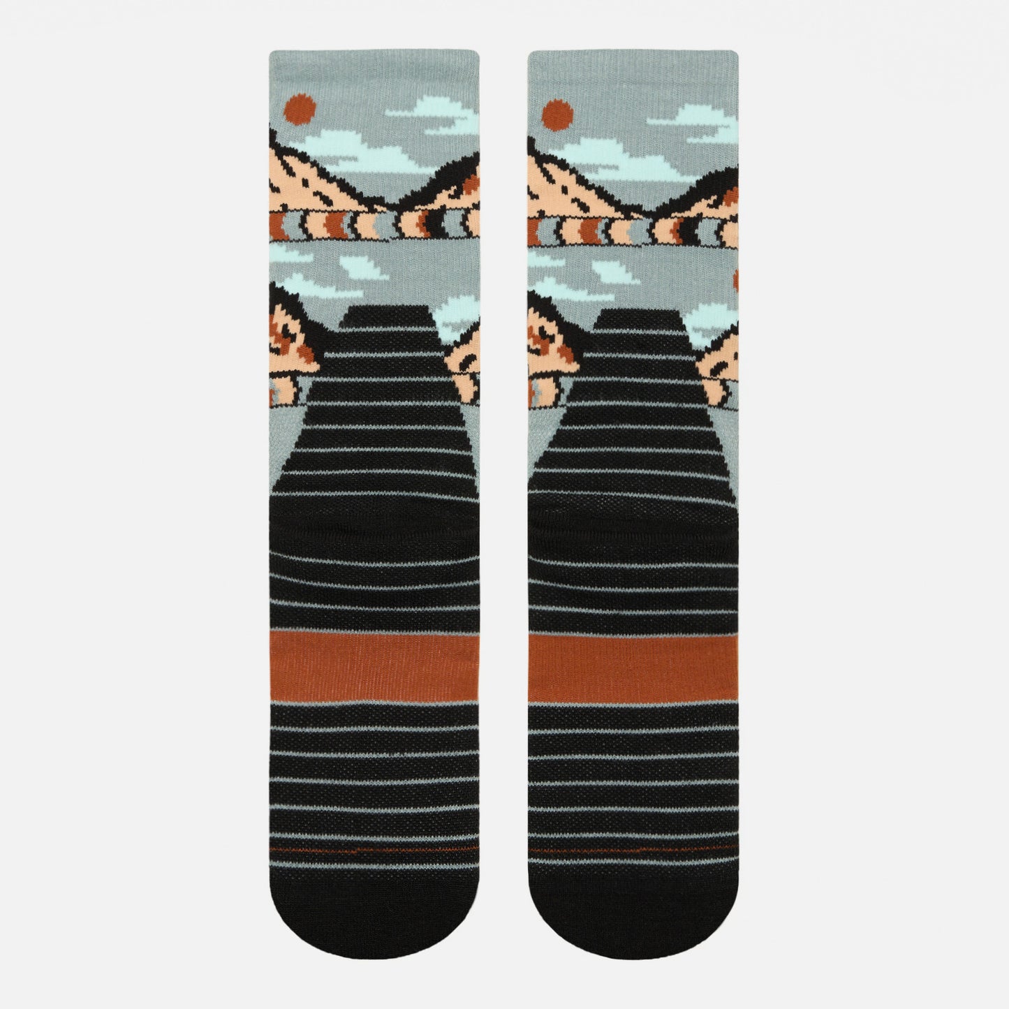 Calcetines Hombre Sendero Verde Claro Haka Honu