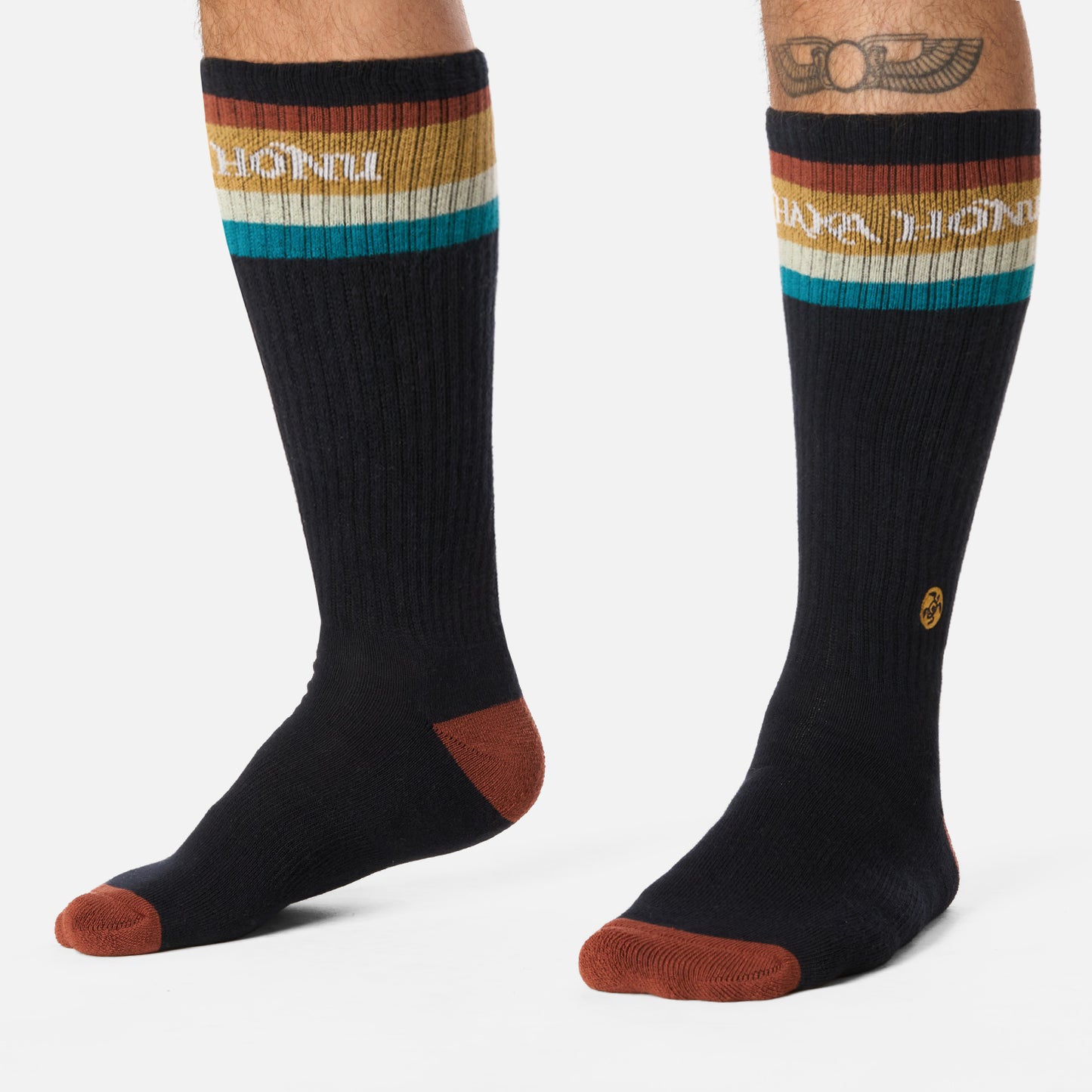 Calcetín Hombre Las Tres Puntas Pack Largo Multicolor Haka Honu