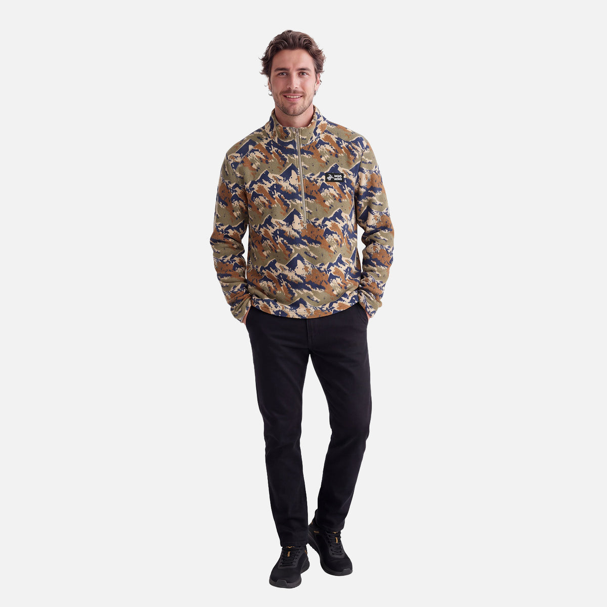 Polar Hombre Asegurao Print Oliva Haka Honu