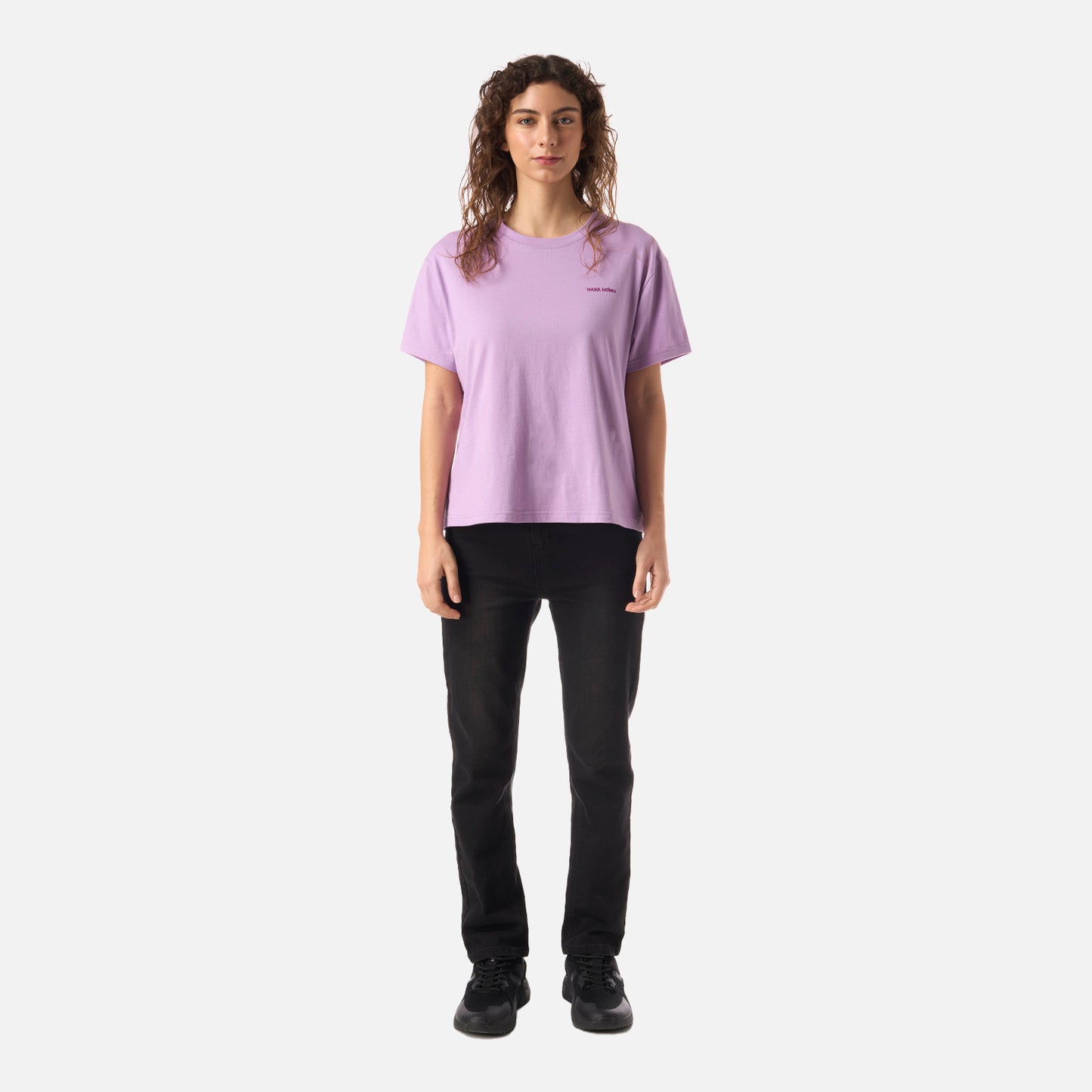 Polera Mujer Polo Lila Haka Honu