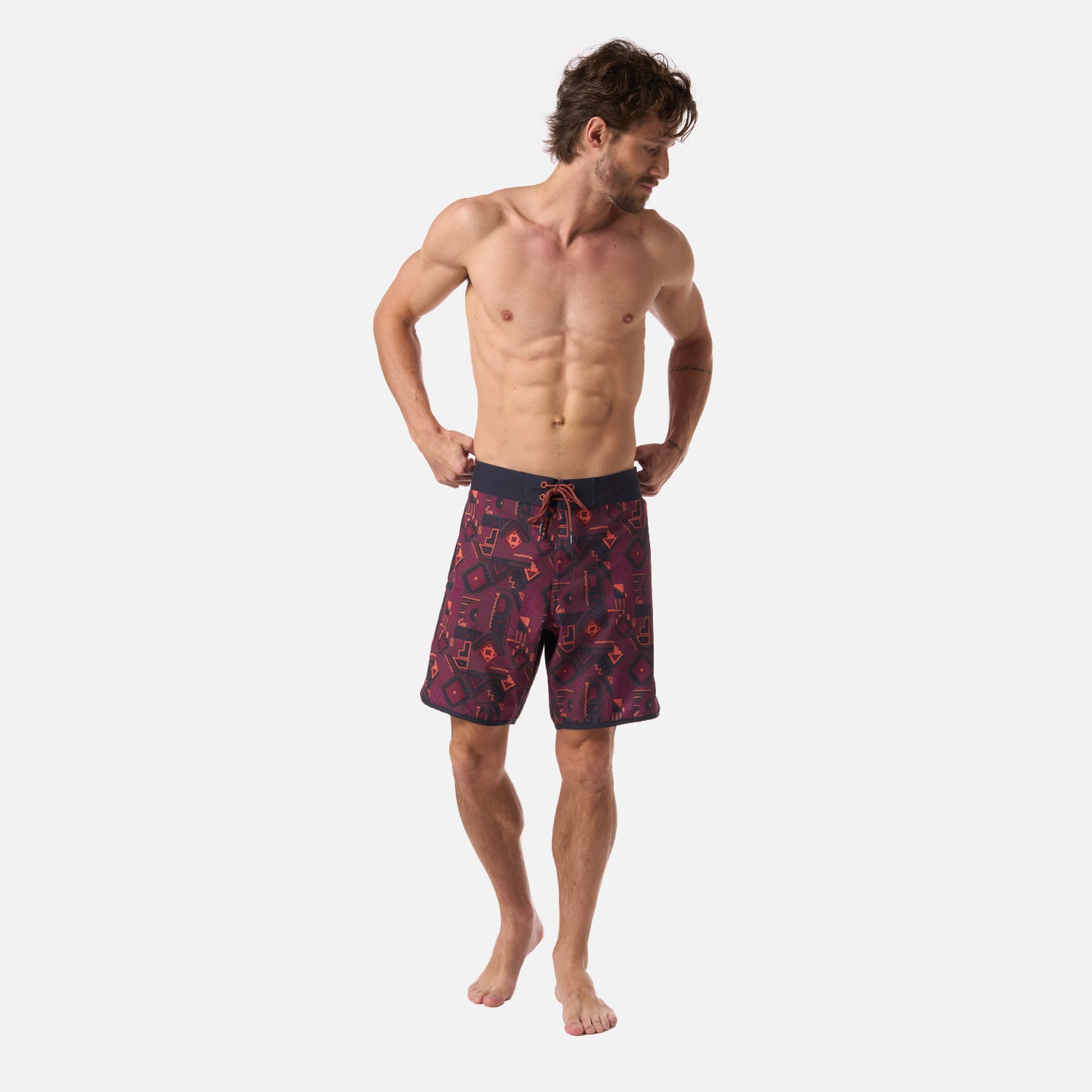 Traje de Baño Hombre Sorfer Print Azul Noche Haka Honu