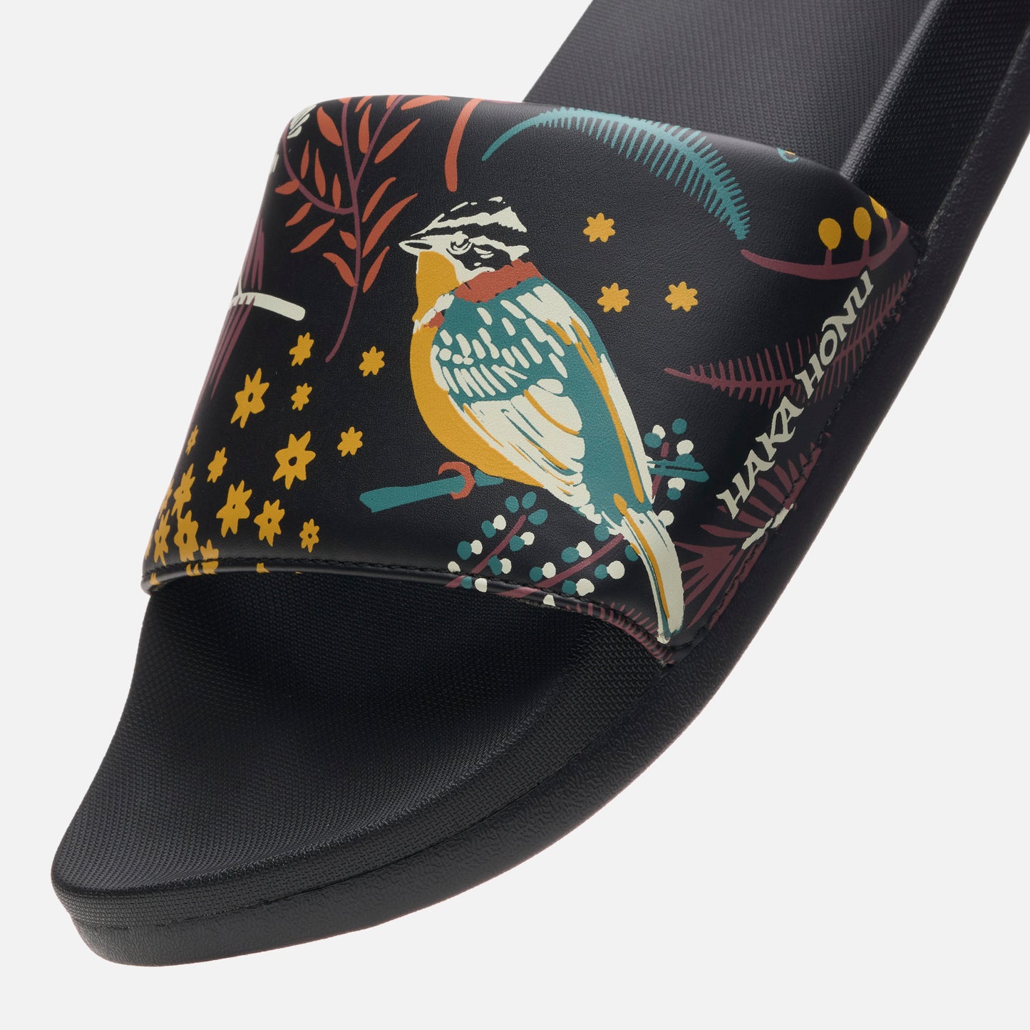 Sandalia Mujer Shalaila Negro Naranjo Haka Honu