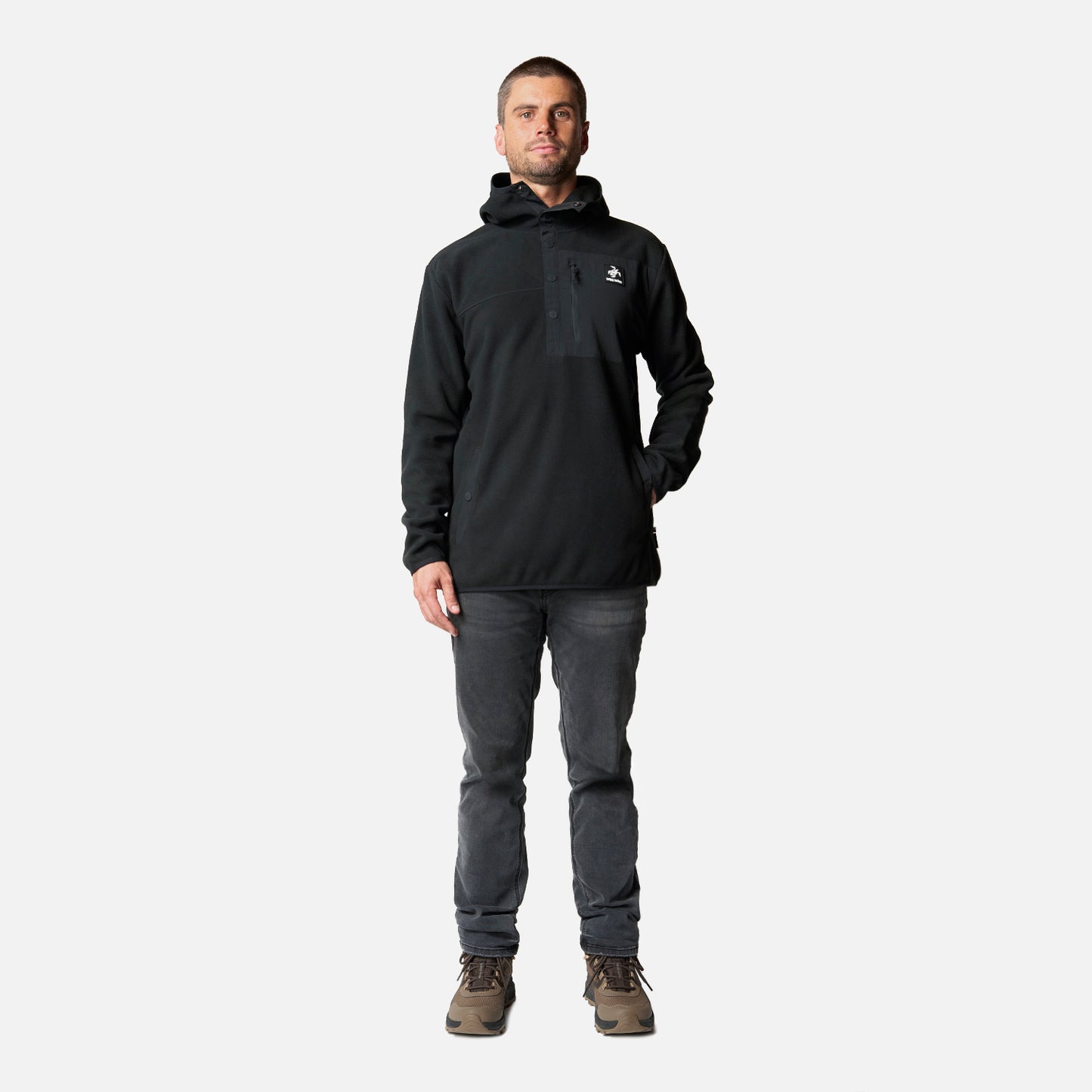 Polar Hombre Tokerau Hoody Negro Haka Honu