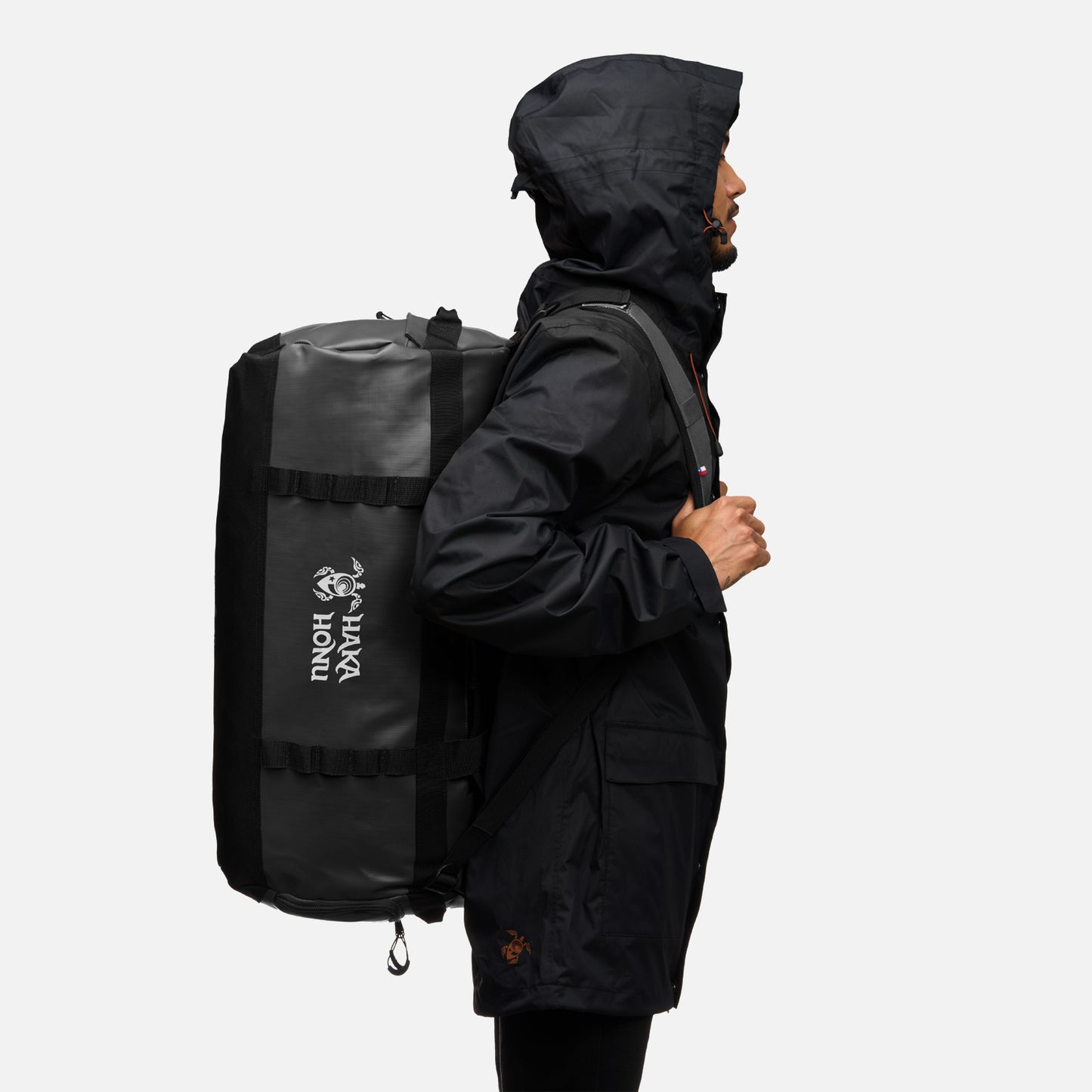 Bolso Duffle 50L Negro Haka Honu
