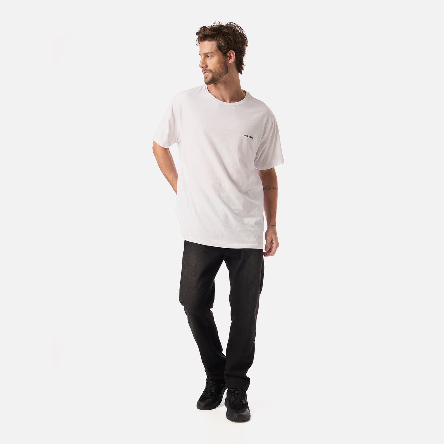Polera Hombre Haka Blanco Haka Honu