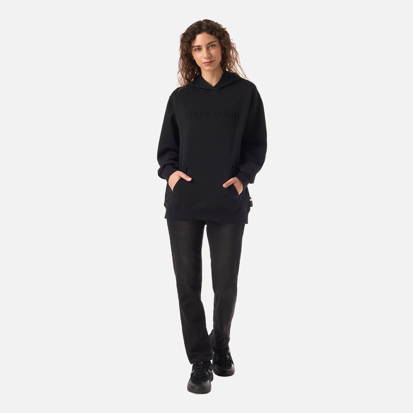 Polerón Mujer Motomami Hoody Negro Haka Honu