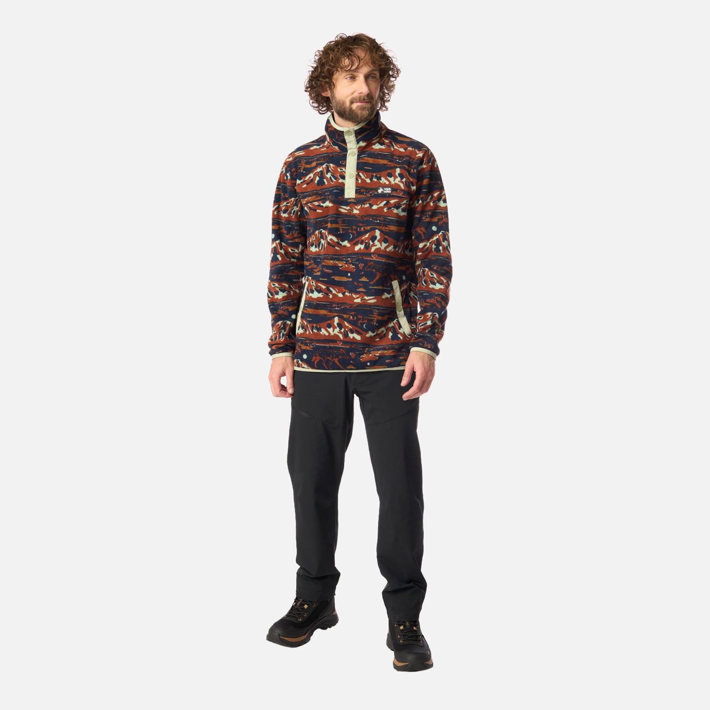 Polar Hombre Tokerau Print Terracota Haka Honu