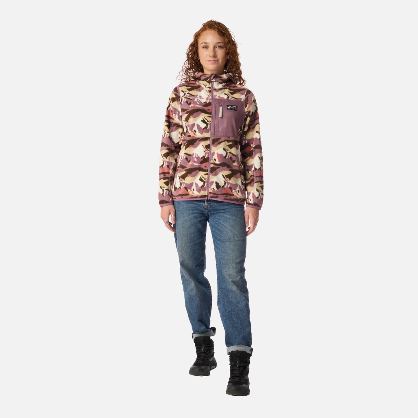 Polar Mujer Leñera Print Lila Haka Honu