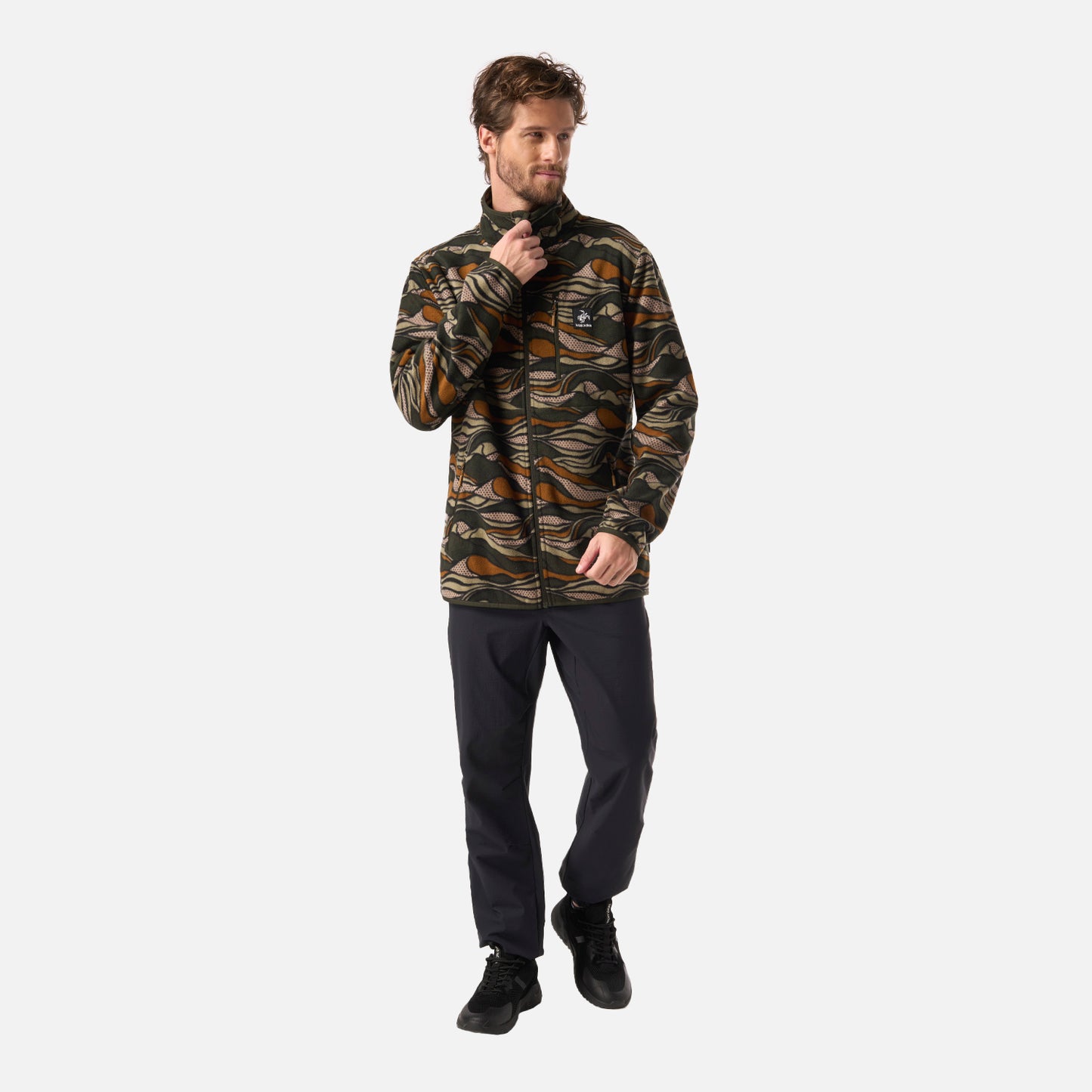 Polar Hombre Tokerau Pro Print Verde Militar Haka Honu
