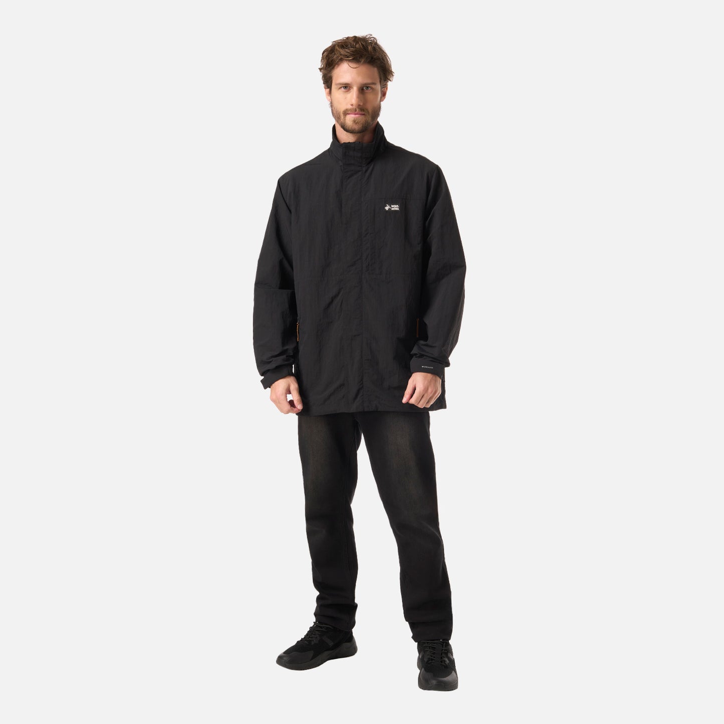 Chaqueta Hombre Hijo Del Viento Negro Haka Honu