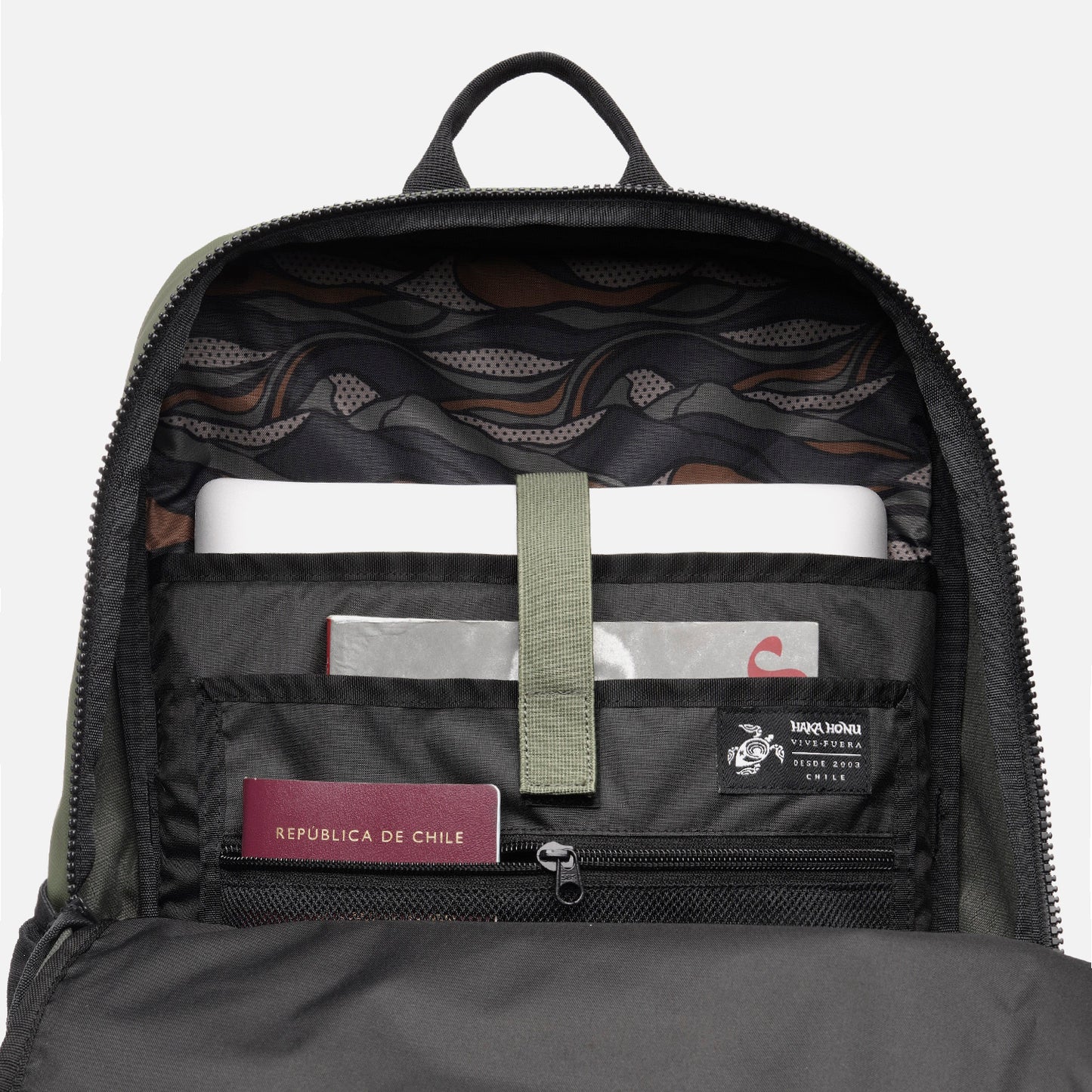 Mochila Trome 28L Verde Militar Haka Honu