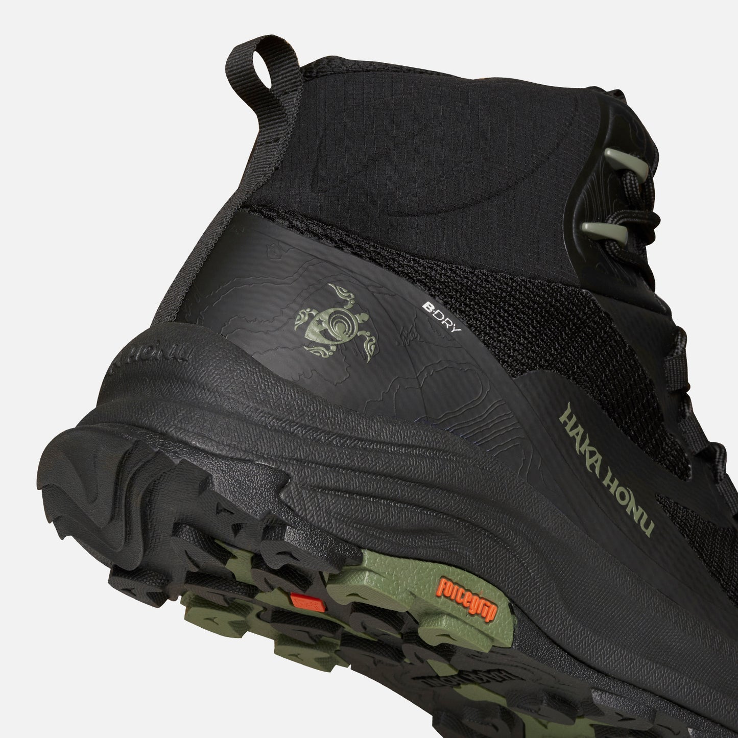 Zapatilla Hombre Huillin Alto Negro Haka Honu