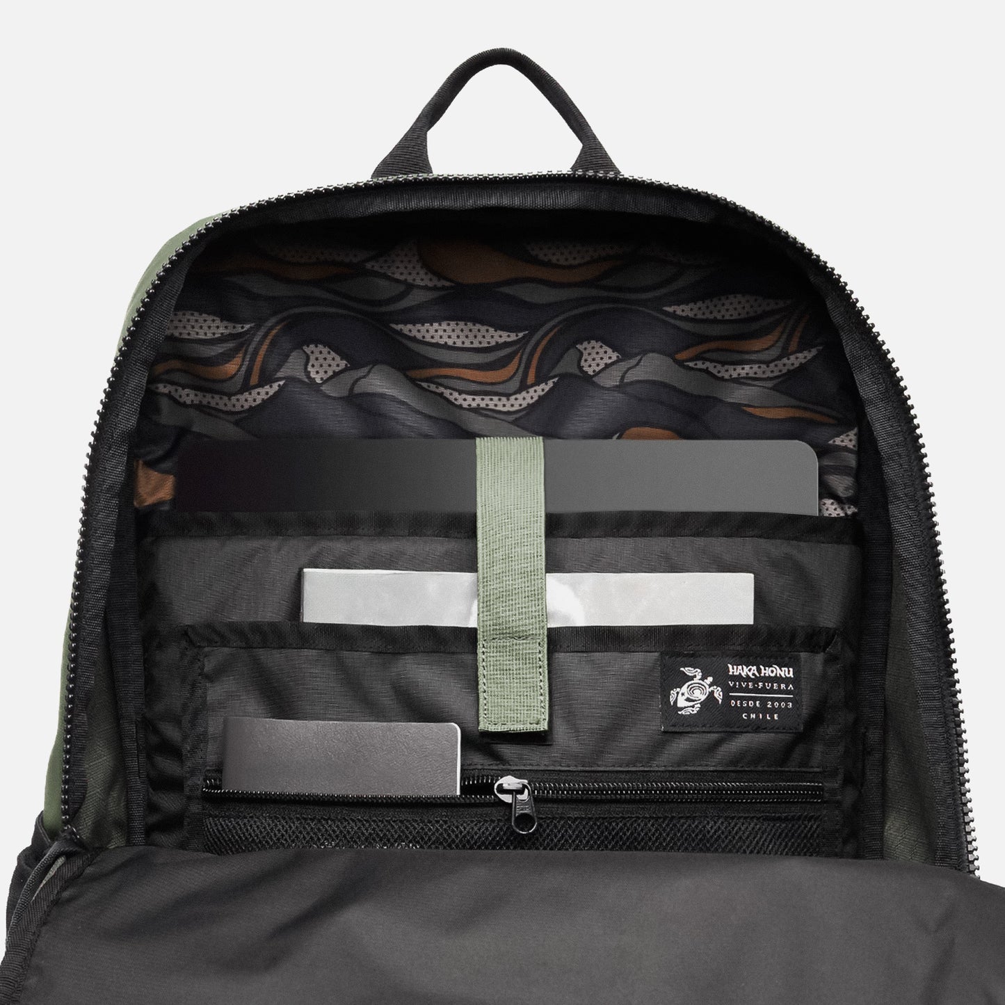 Mochila Cromi 22L Verde Militar Haka Honu