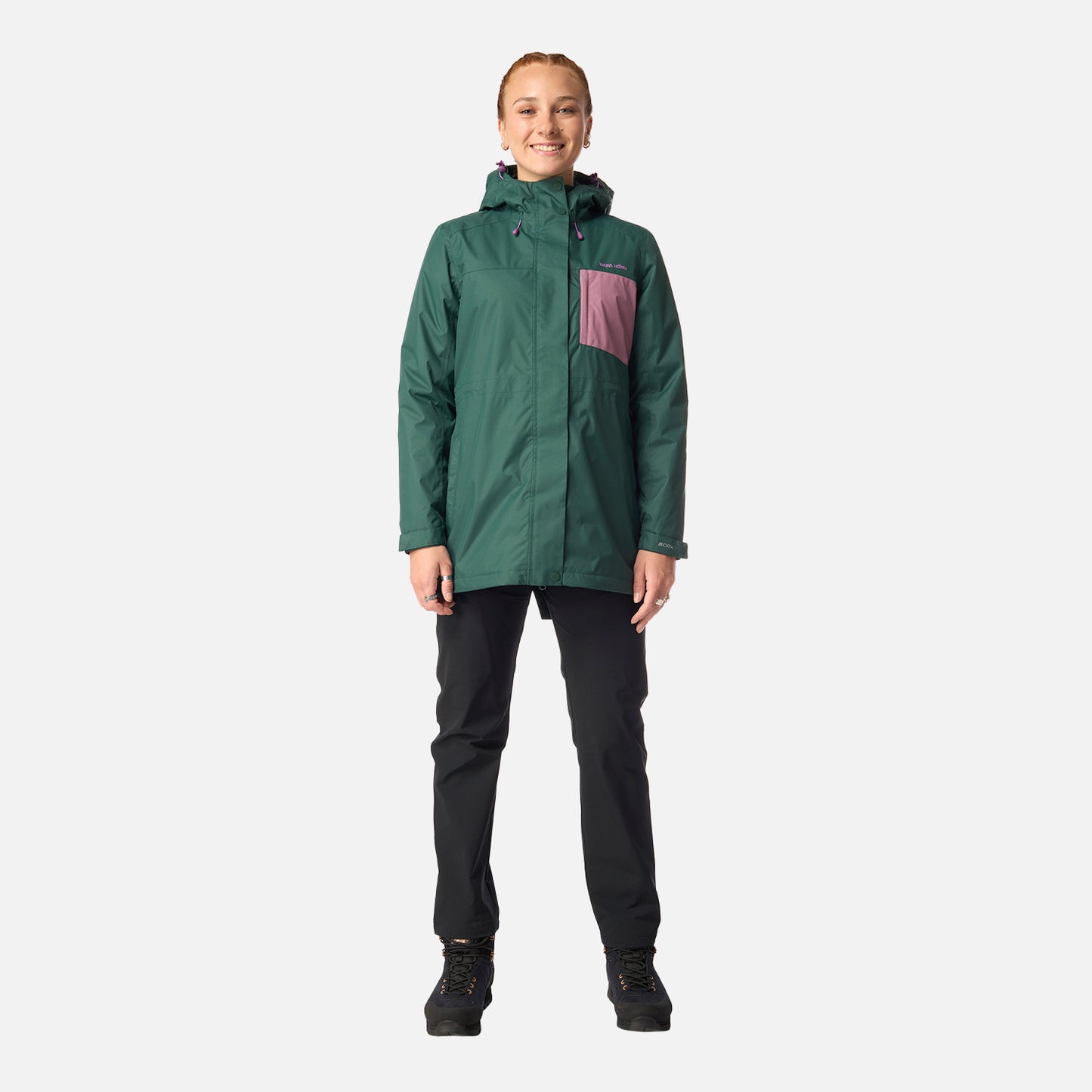 Chaqueta Mujer Terranova Esmeralda Haka Honu