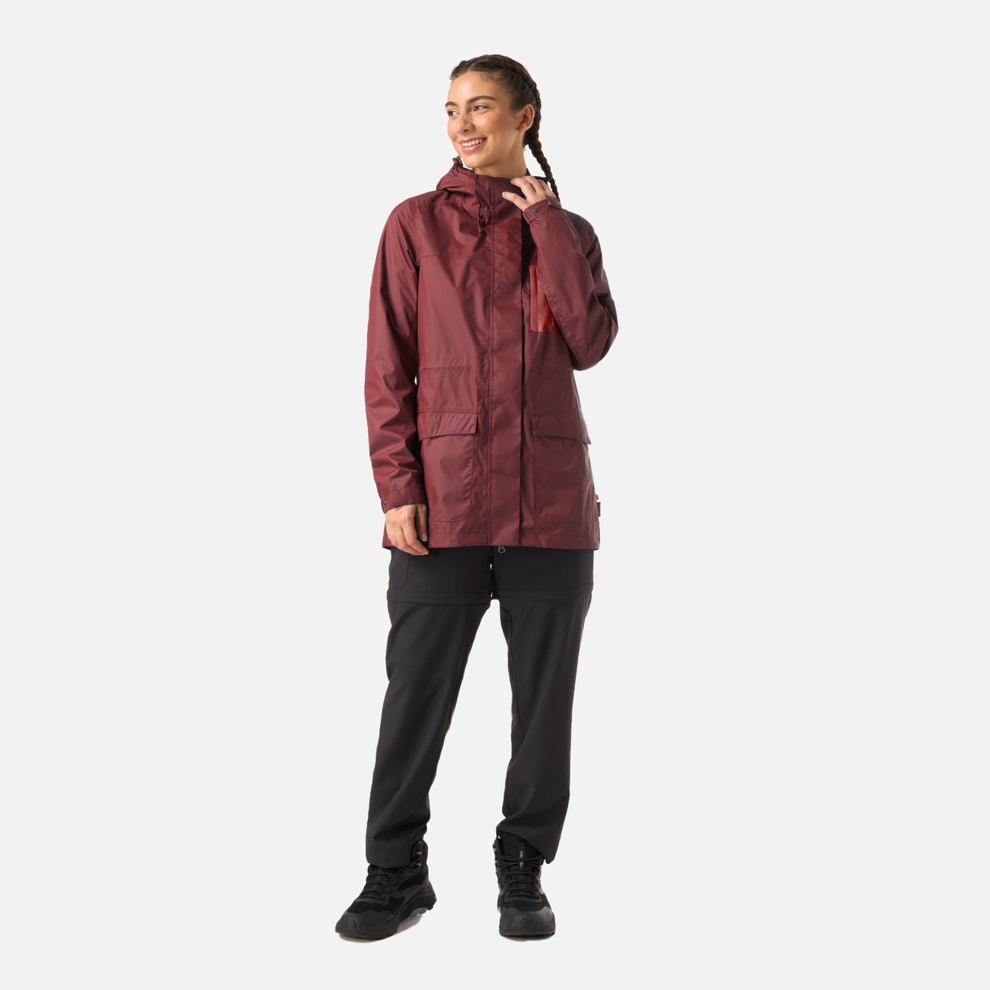 Chaqueta Mujer Kauai Vino Haka Honu