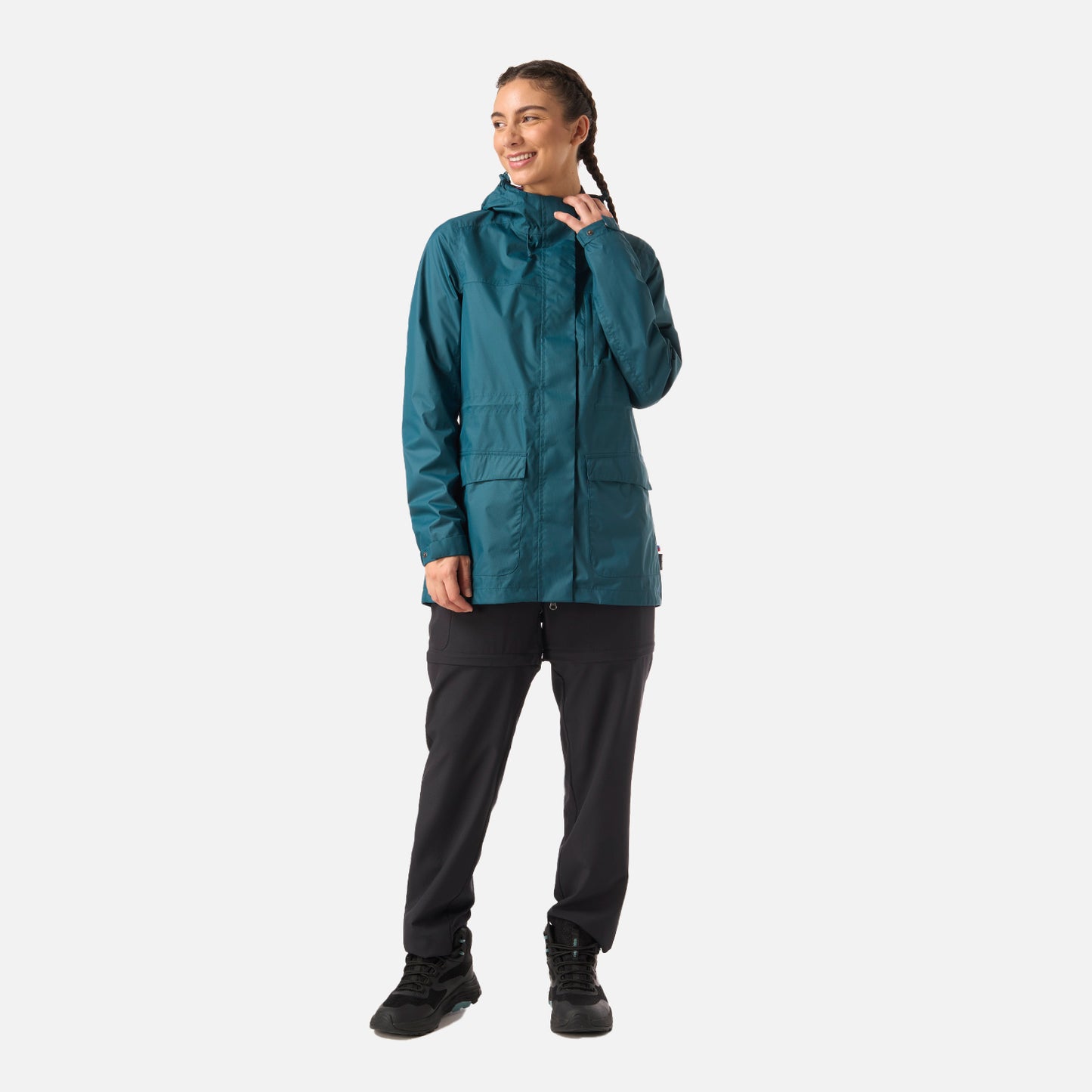 Chaqueta Mujer Kauai Petroleo Oscuro Haka Honu