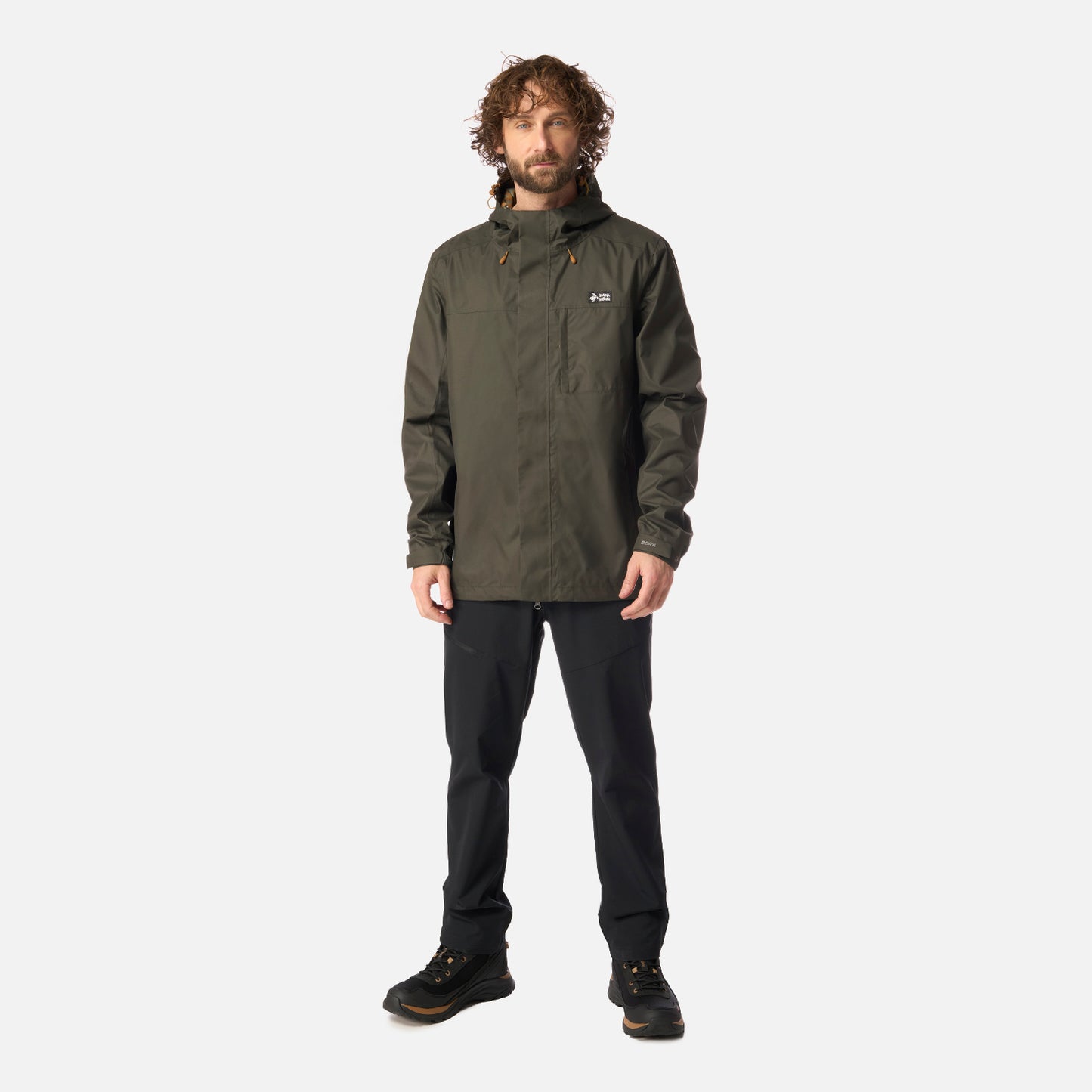 Chaqueta Hombre Kauai Verde Militar Haka Honu