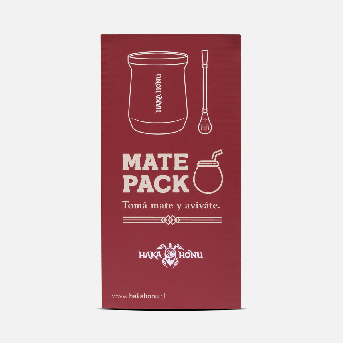 Tazón Mate Pack Negro Haka Honu