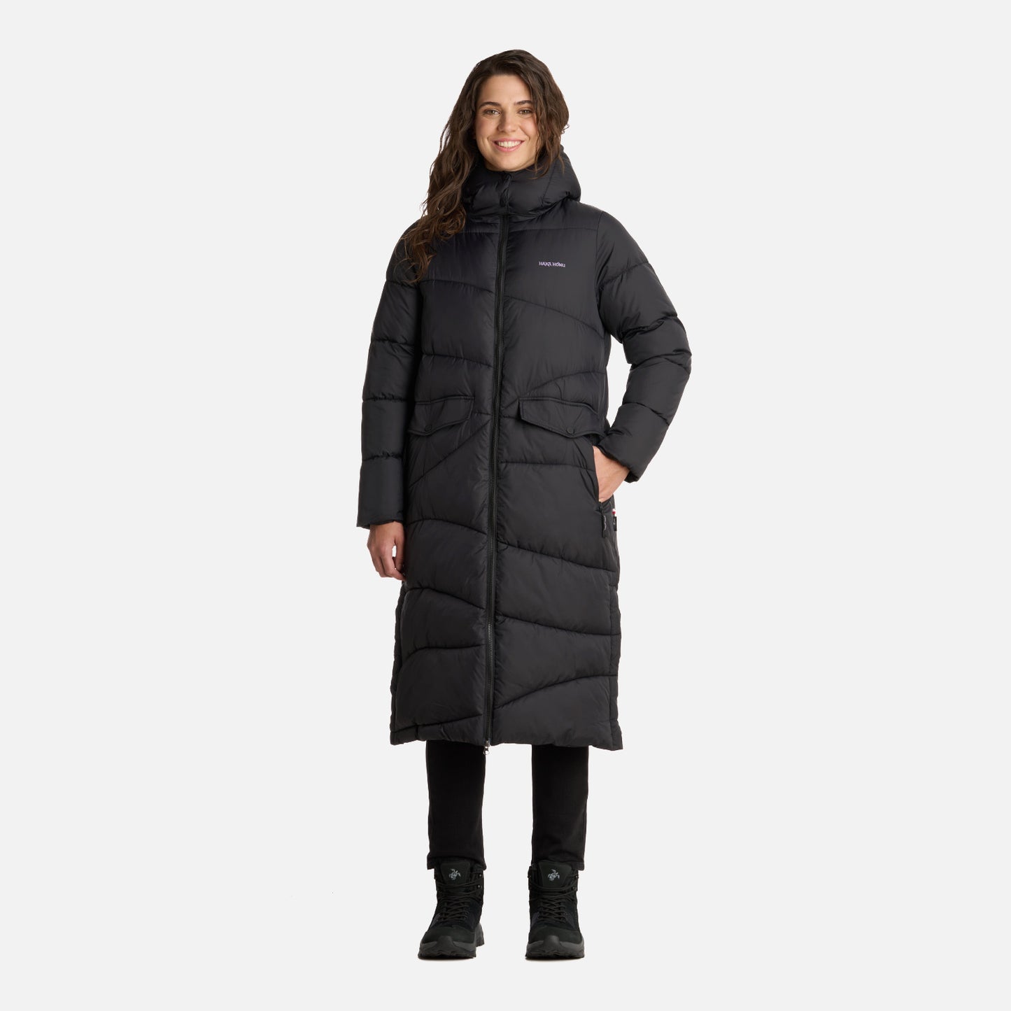 Chaqueta Mujer Termal Negro Haka Honu