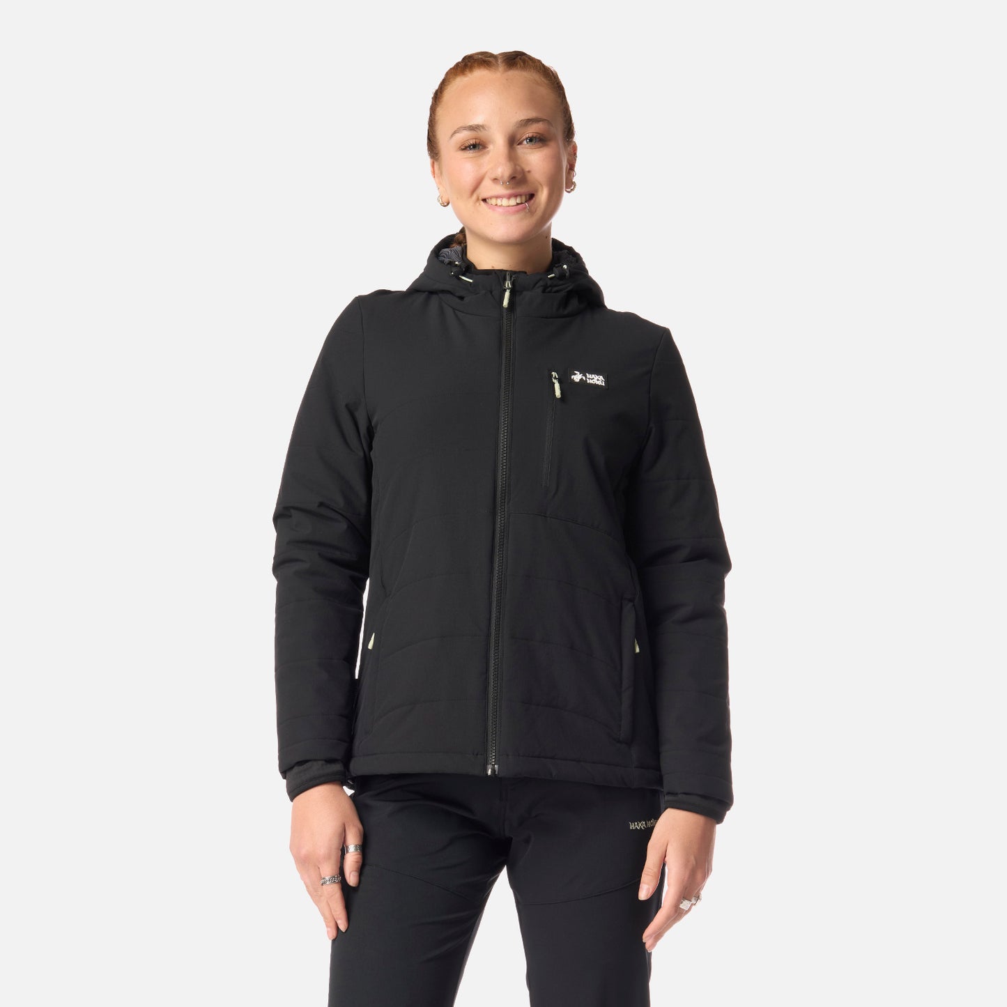 Chaqueta Mujer Perro Guapo Pro Negro Haka Honu