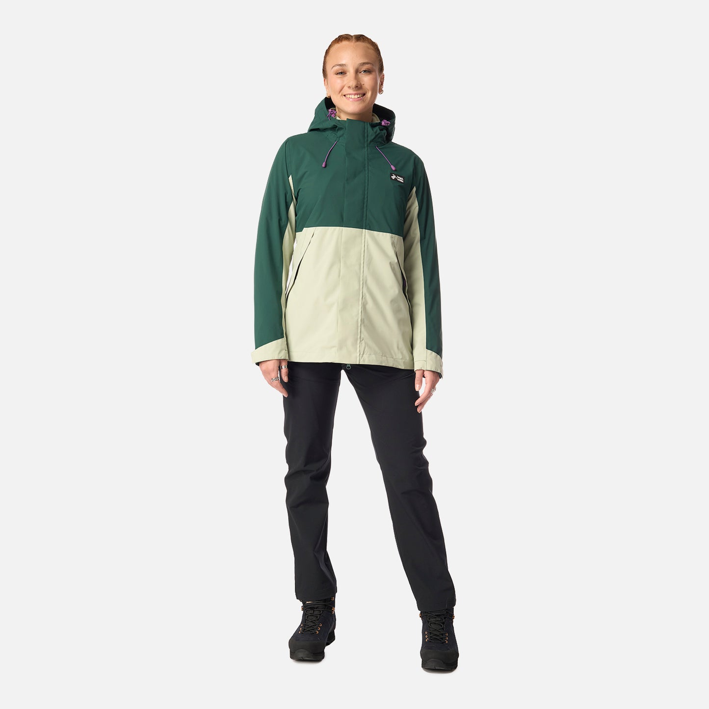 Chaqueta Mujer Escarcha Jade Haka Honu