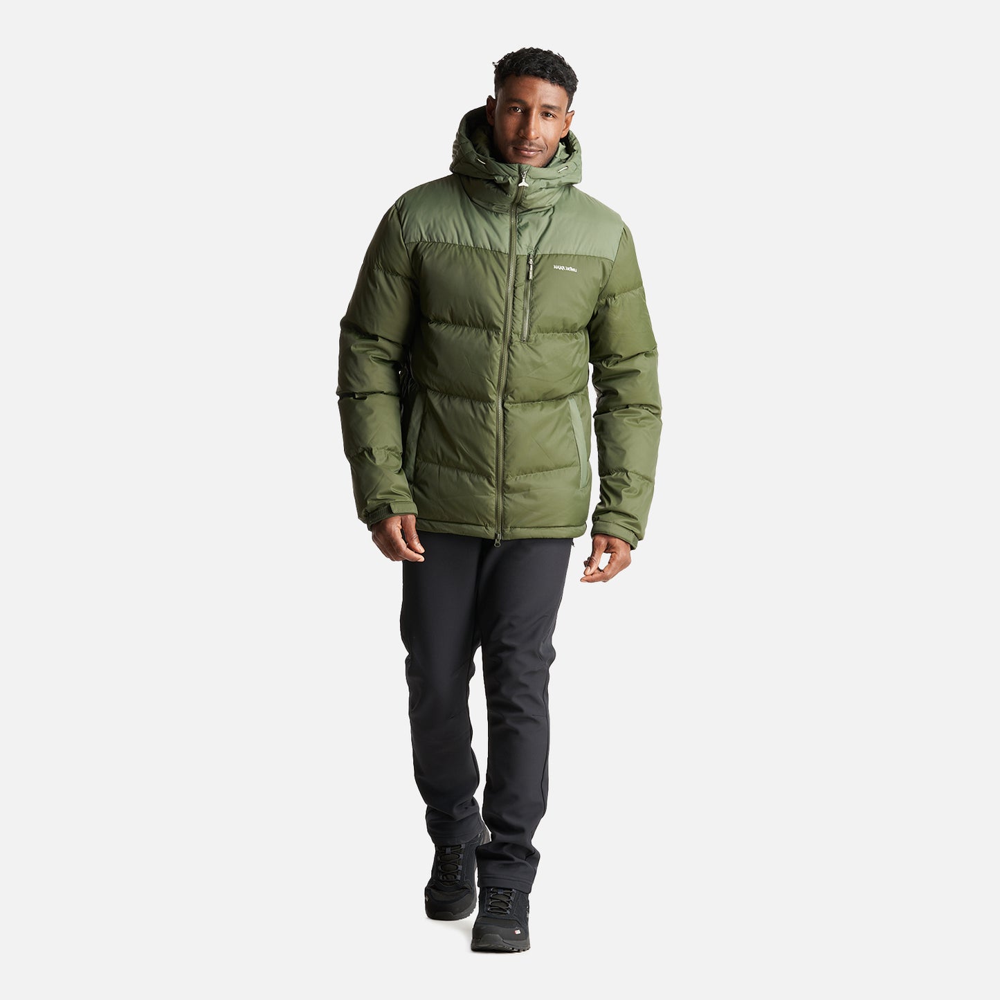 Chaqueta Hombre Campo Base Verde Militar Haka Honu
