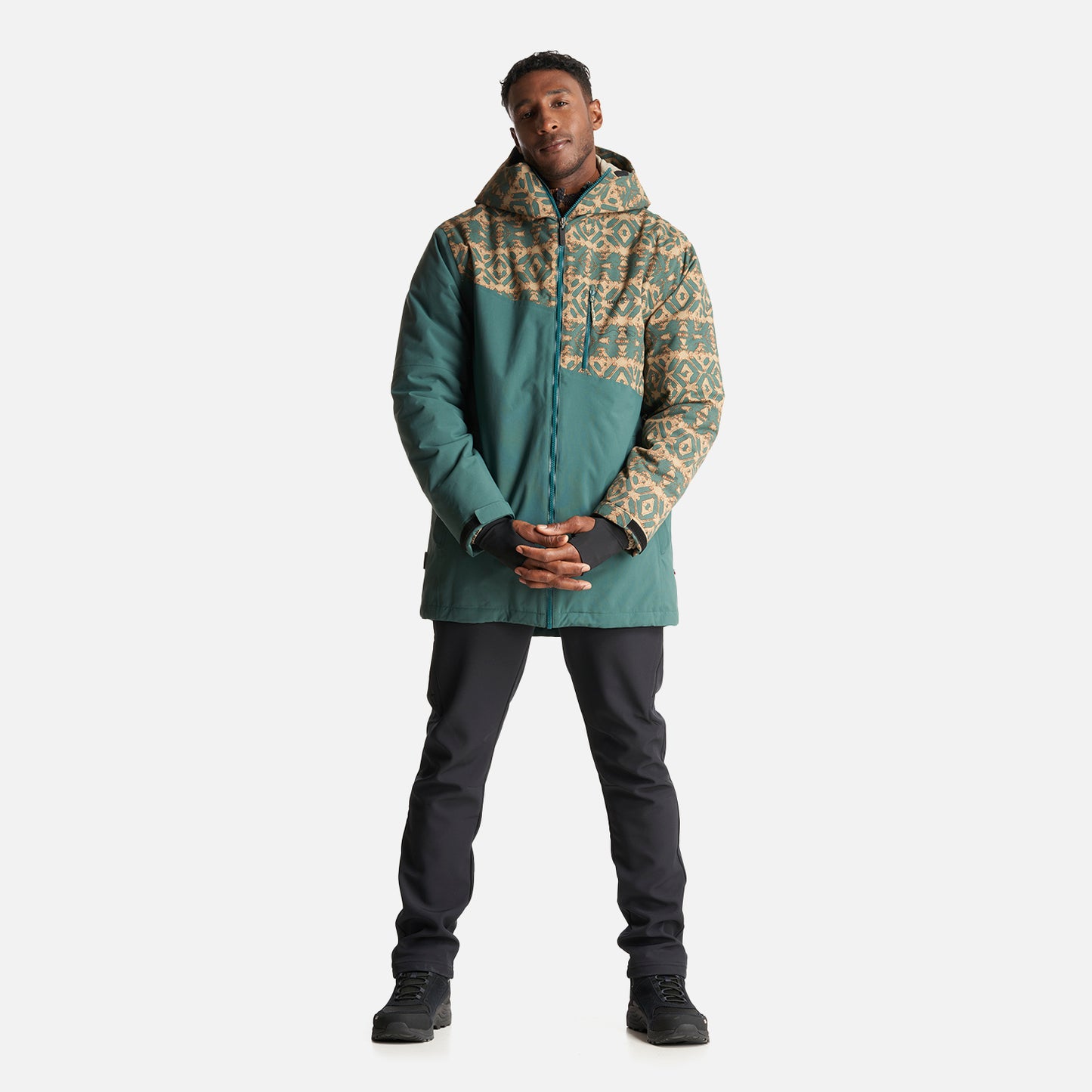 Chaqueta Hombre Yeti Verde Bosque Haka Honu