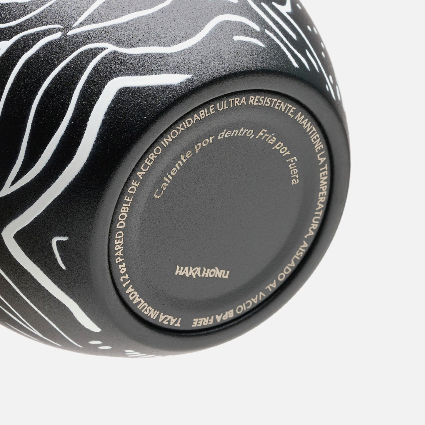 Tazón El Taza 350 ML Negro Haka Honu