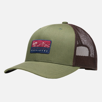 Jockey Unisex Alma Verde Militar / Cafe Haka Honu