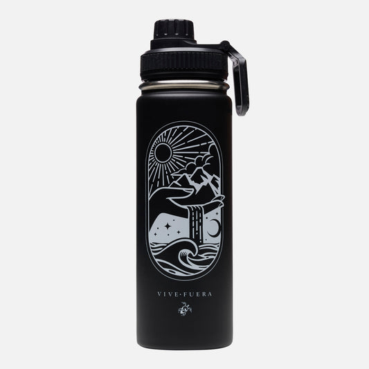 Botella Esport Negro Haka Honu