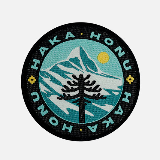 Parche Unisex Woven Patch Haka Honu Celeste Haka Honu