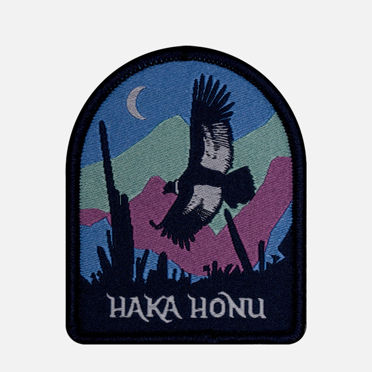 Parche Unisex Woven Patch Haka Honu Morado Haka Honu