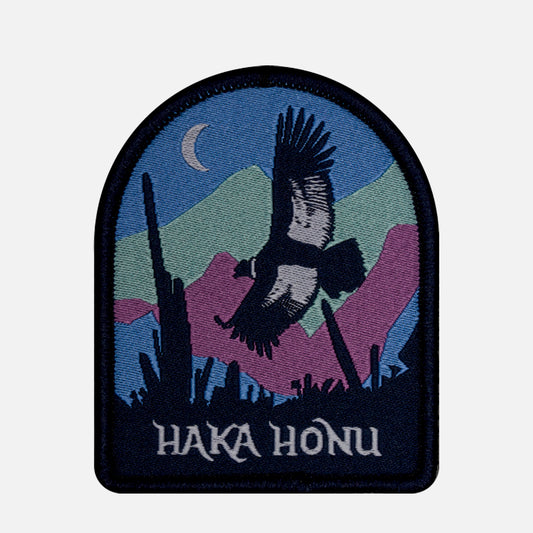 Parche Unisex Woven Patch Haka Honu Morado Haka Honu