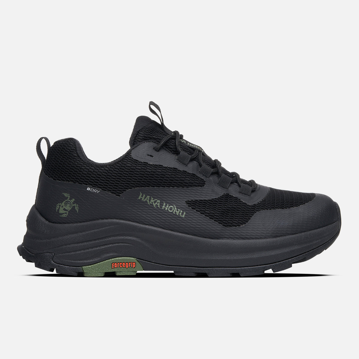 Zapatillas Hombre Huillin Bajo Negro Haka Honu