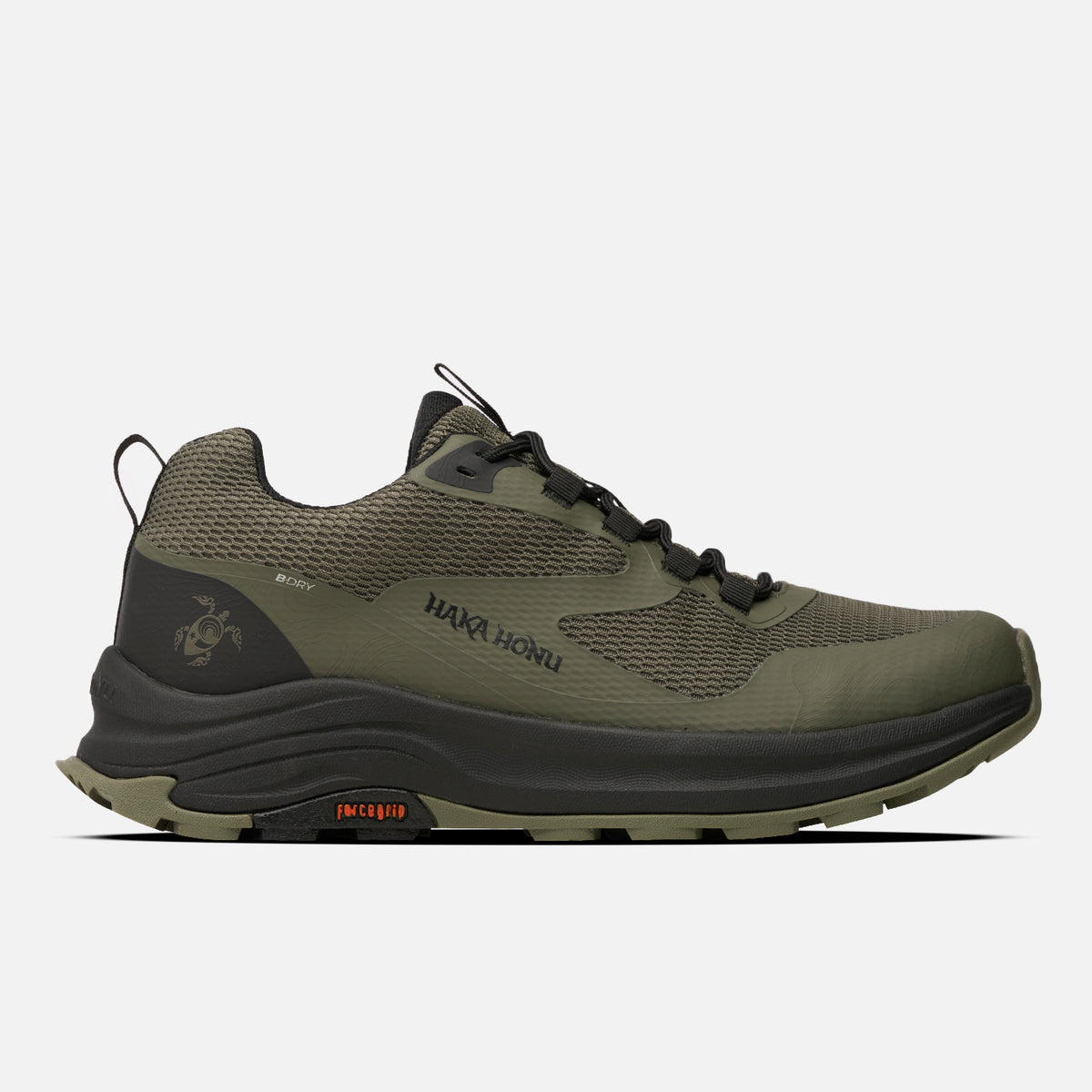 Zapatillas Hombre Huillin Bajo Verde Militar Haka Honu