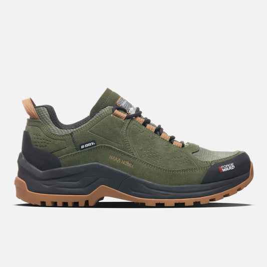 Zapato Hombre Pampa Low Verde Militar Haka Honu