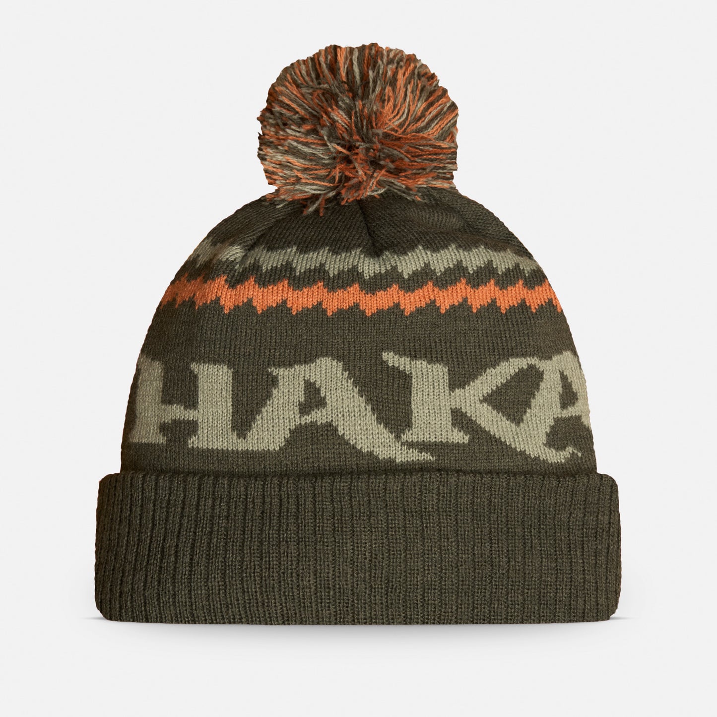 Gorro Unisex Yeco Logo Verde Militar Haka Honu