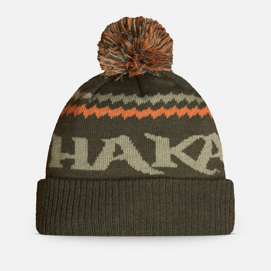 Gorro Unisex Yeco Logo Verde Militar Haka Honu
