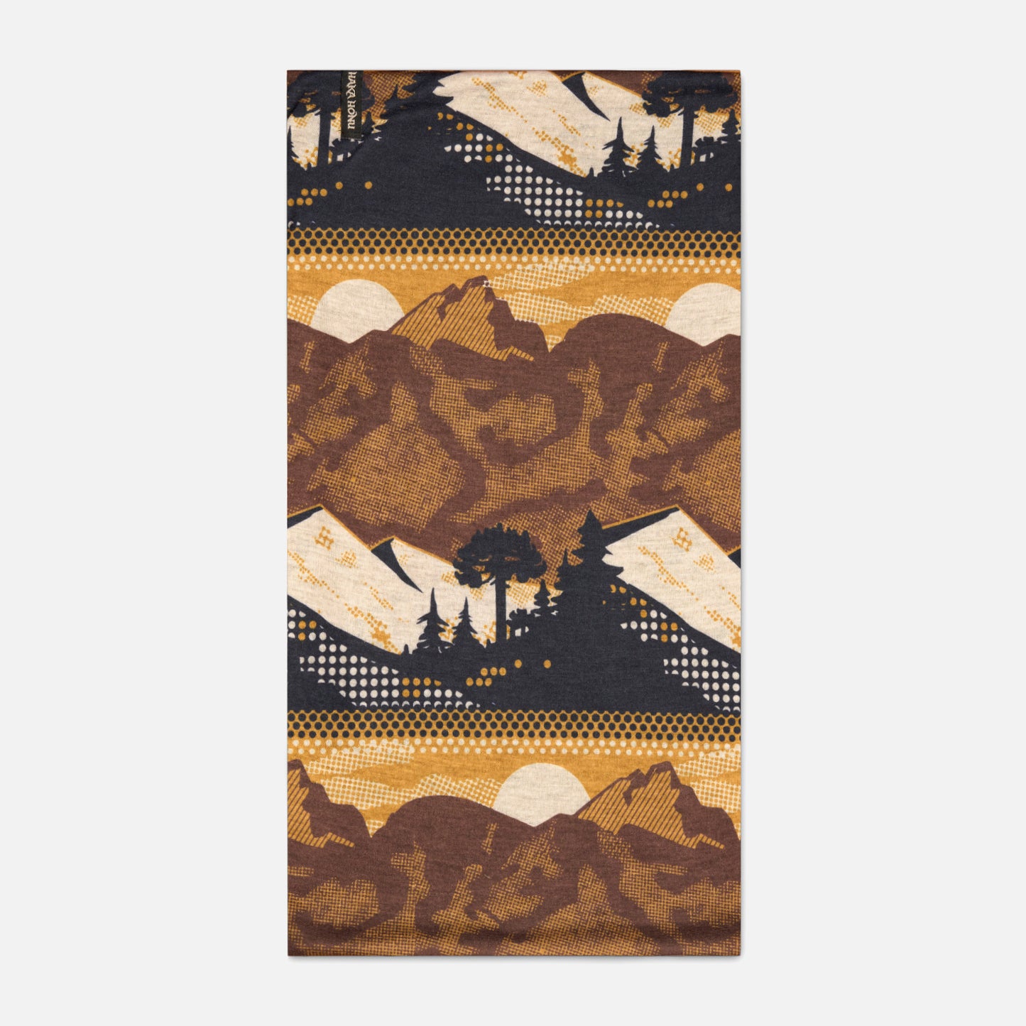 Headex Unisex La Cima Print Mostaza Haka Honu