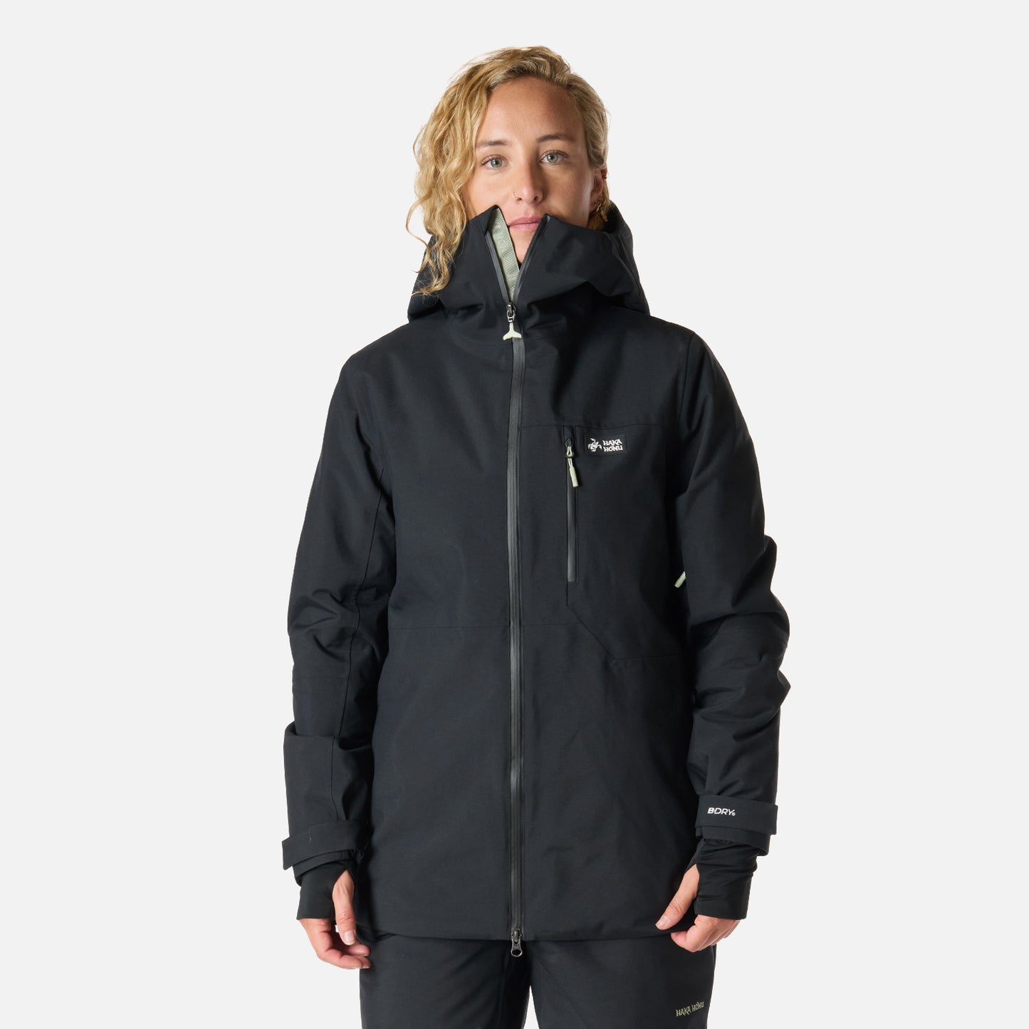 Chaqueta Mujer Yeti Negro Haka Honu