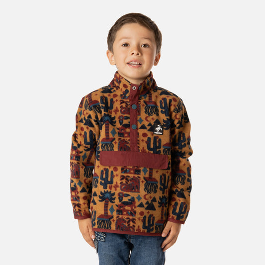 Polar Niño Tokerau Poki Print Mostaza Haka Honu