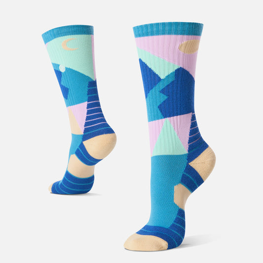 Calcetín Mujer Sendero Petroleo Haka Honu