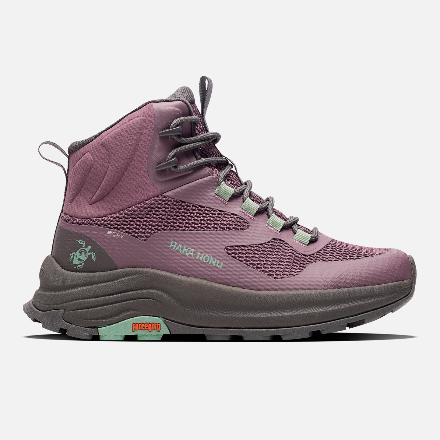 Zapatilla Mujer Huillin Alto Morado / Verde Agua Haka Honu