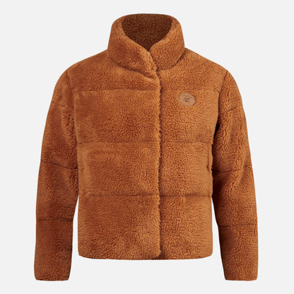 Chaqueta Mujer Aterciopelada Camel Haka Honu