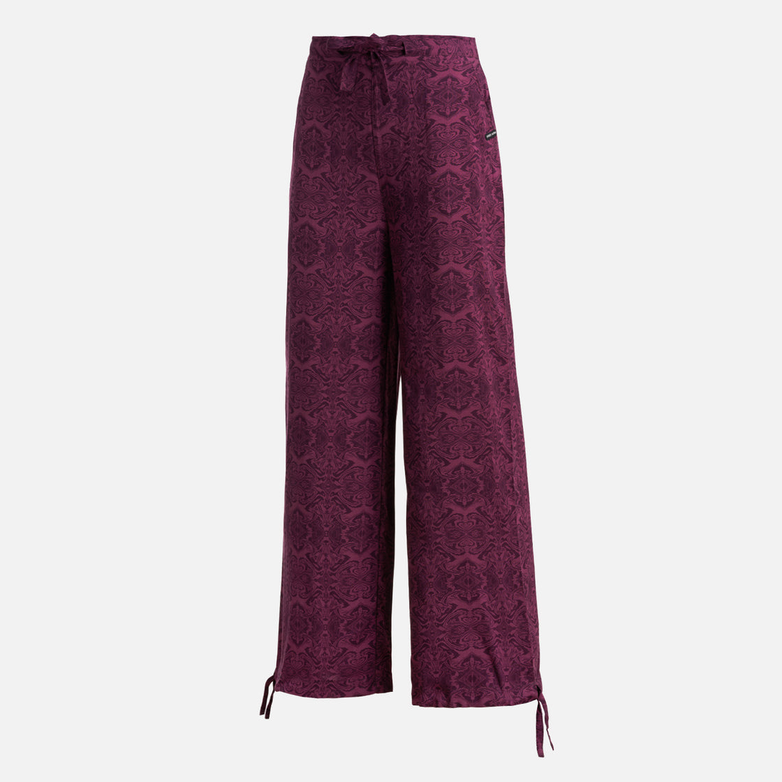 Pantalon Mujer Jipon Print Burdeo Haka Honu
