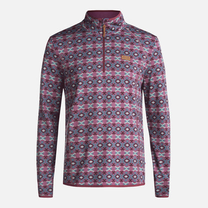 Poleron Hombre Taina Print Morado Haka Honu
